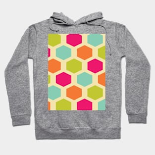 VINTAGE HEXAGON Pop Art Hoodie